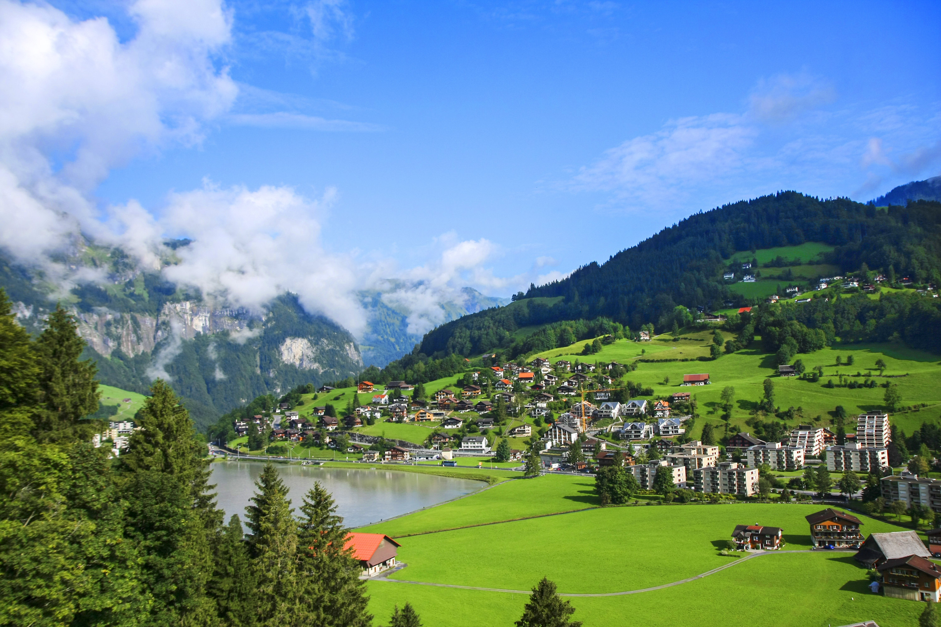 7月份瑞士铁力士雪山温度-9月铁力士雪山与少