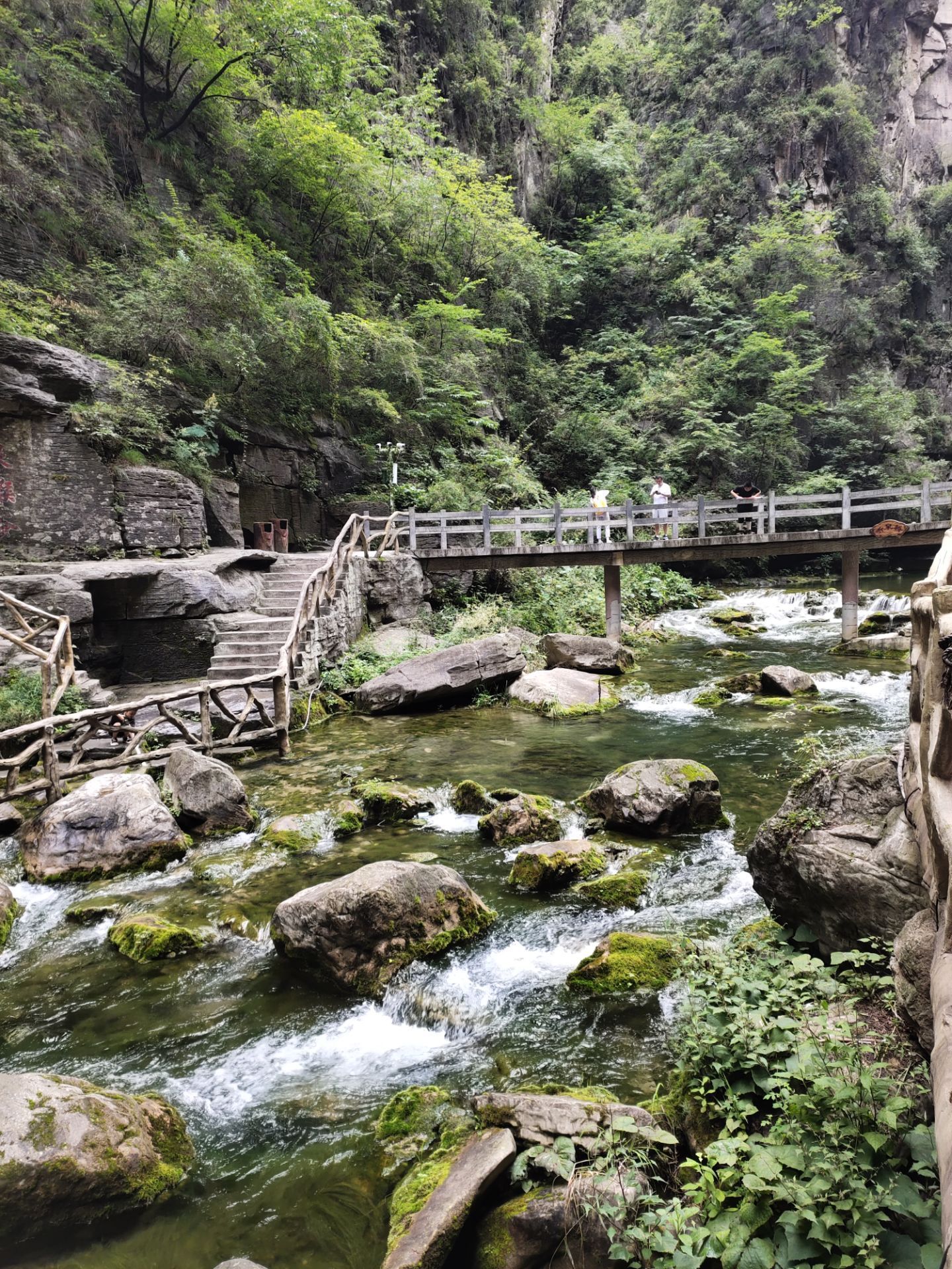 太行山大峡谷八泉峡 游览步道