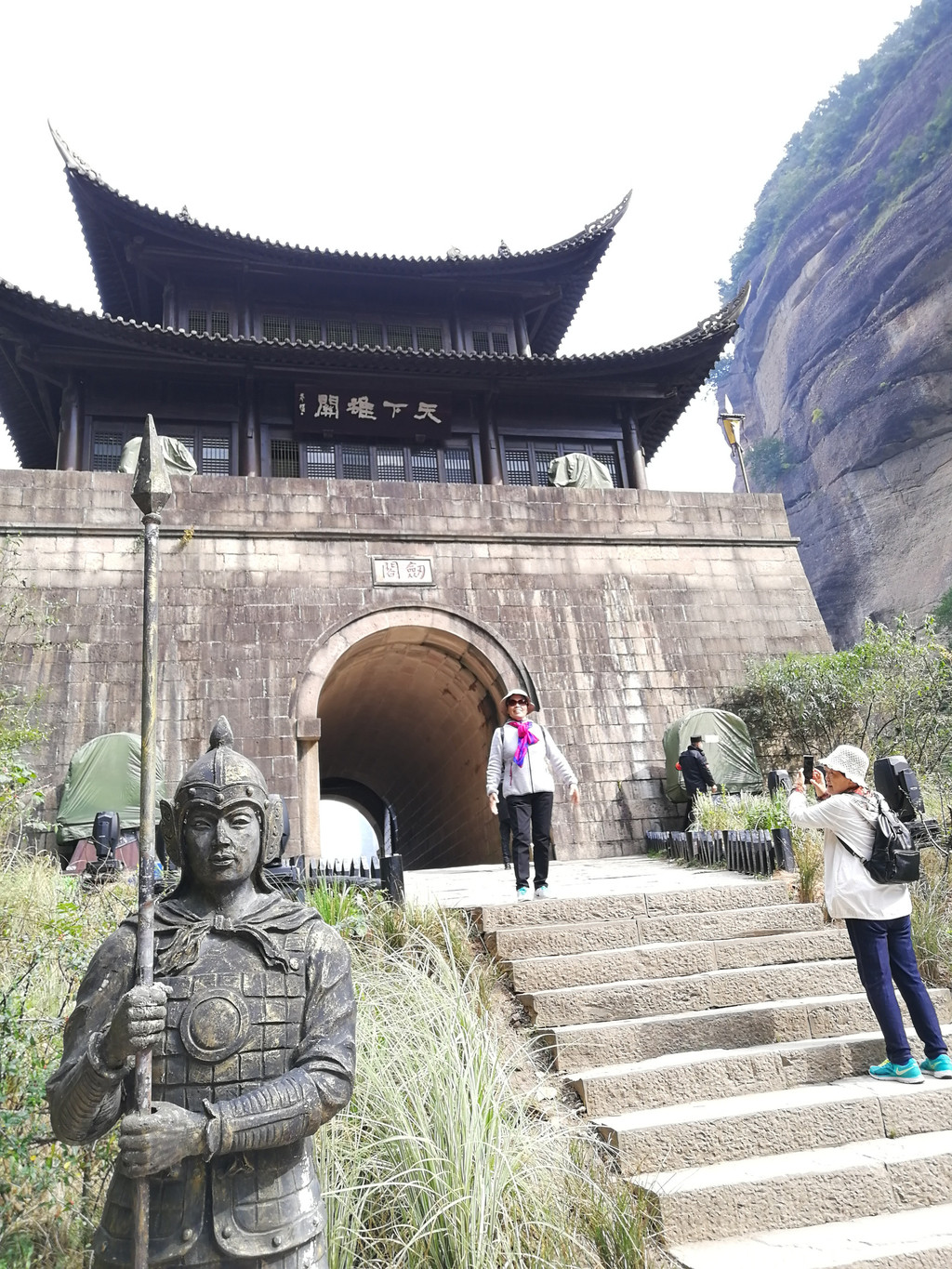 剑门关游览线路图
