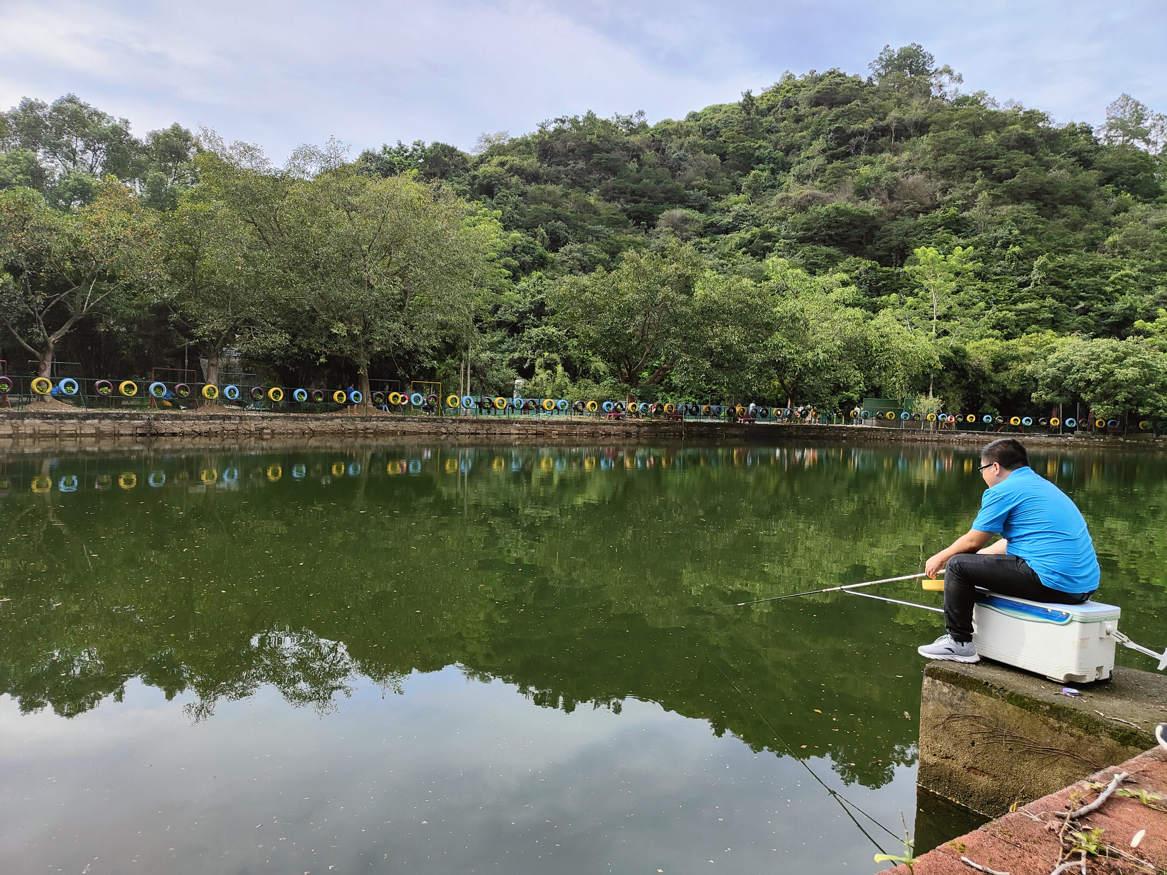 东莞塘厦哪里可以休闲垂钓—幸福港生态园可以休闲垂钓