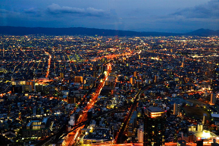 璀璨夺目的大阪夜晚 乘坐osaka metro可以前往的大阪绝景景点～夜景