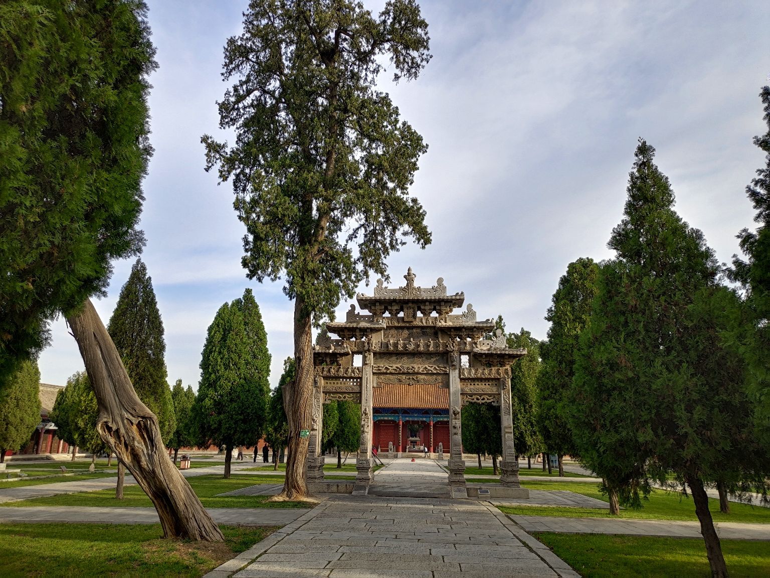 华山西岳庙东道院