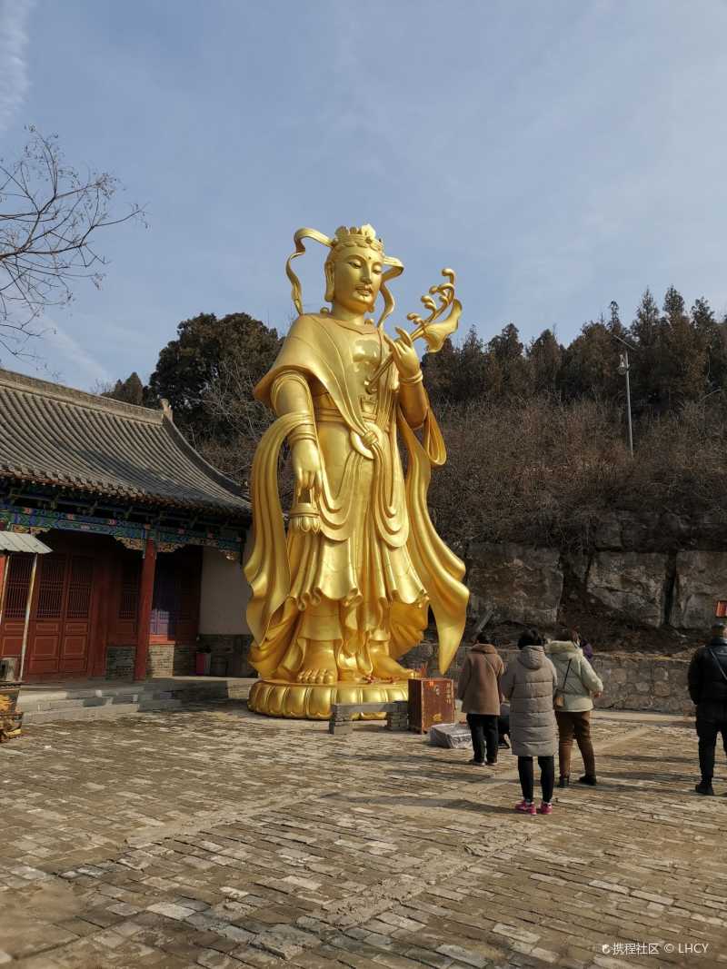 春节游月山寺