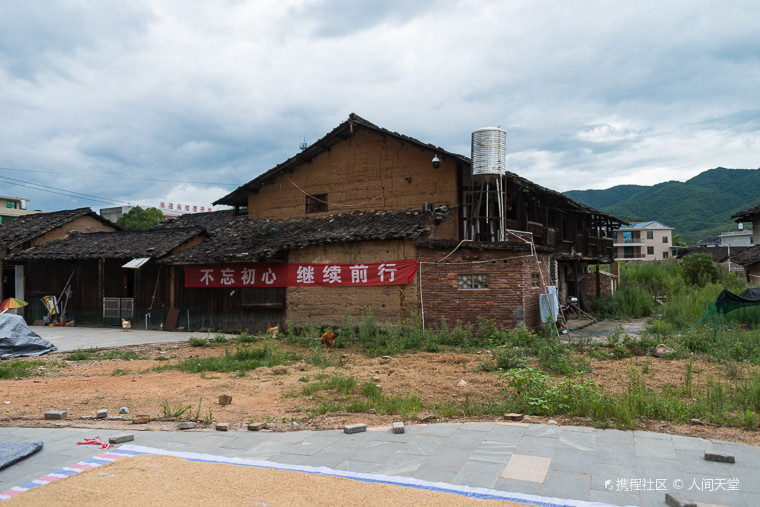 人间天堂红军长征第一村位于福建龙岩市长-长汀县中复村自由行旅拍