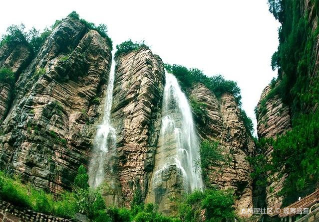 写生去的安阳太行山,算是一个小众旅游景点[doge]位于安阳林州石板岩
