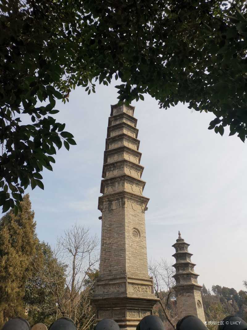 春节游月山寺