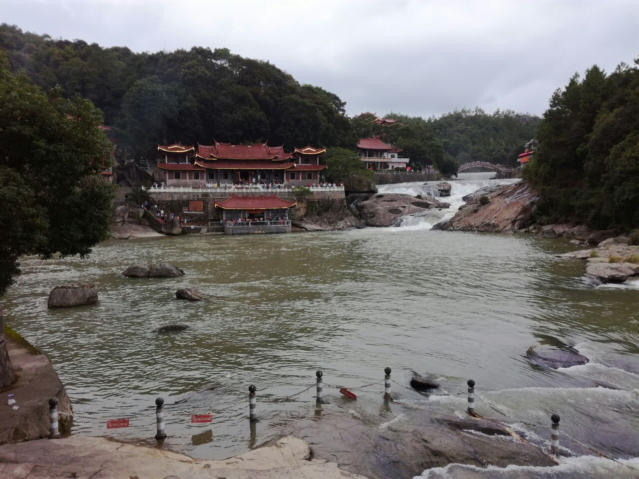 九鲤湖风景区旅游景点攻略图