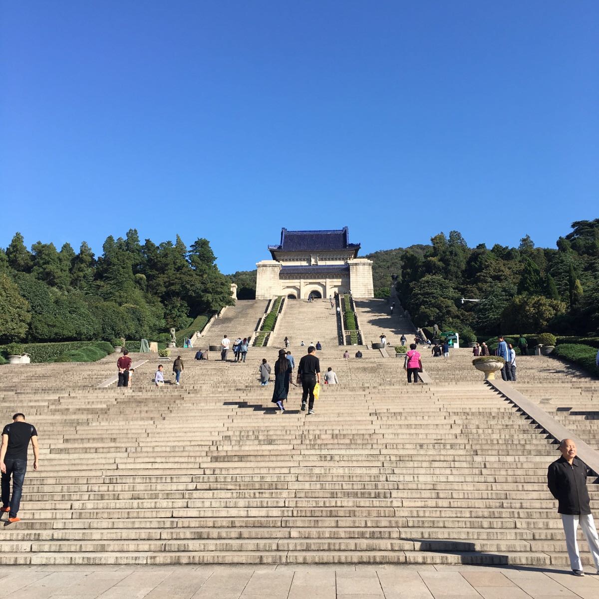 中山陵园风景区旅游景点攻略图