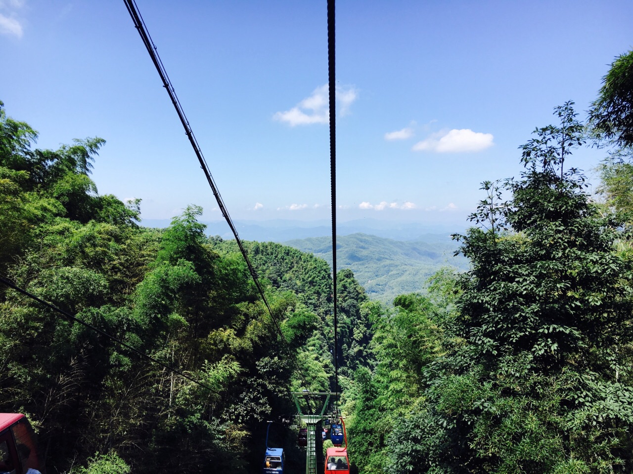 蜀南竹海景区观光索道