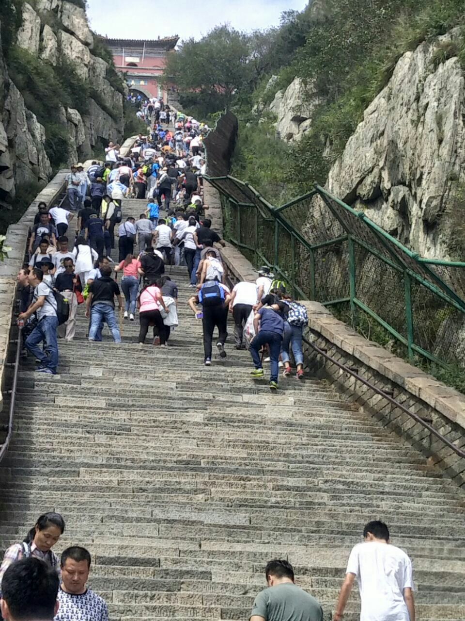 【携程攻略】泰山十八盘好玩吗,泰山十八盘景点怎么样
