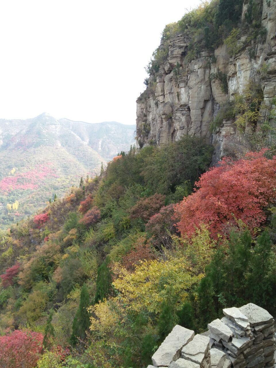 【携程攻略】淄博梦泉生态旅游区景点,满山红叶,风景优美,一次愉快的