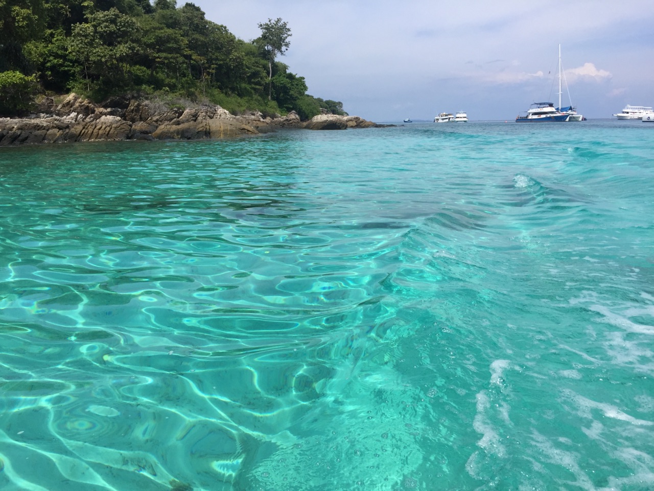 泰国普吉岛皇帝岛一日游【巨型帆船 海钓浮潜 家庭蜜月游】