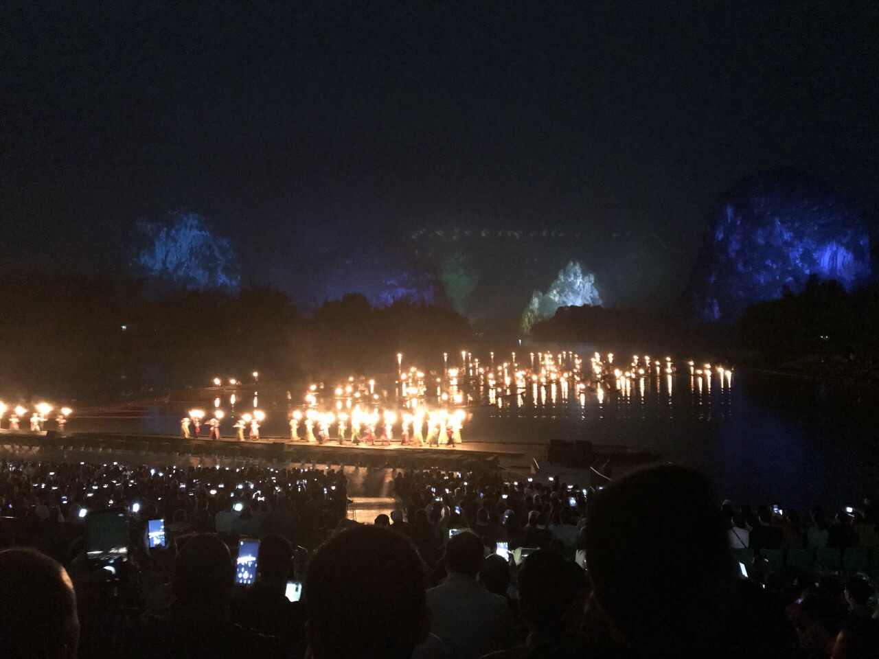 《印象刘三姐》山水实景演出