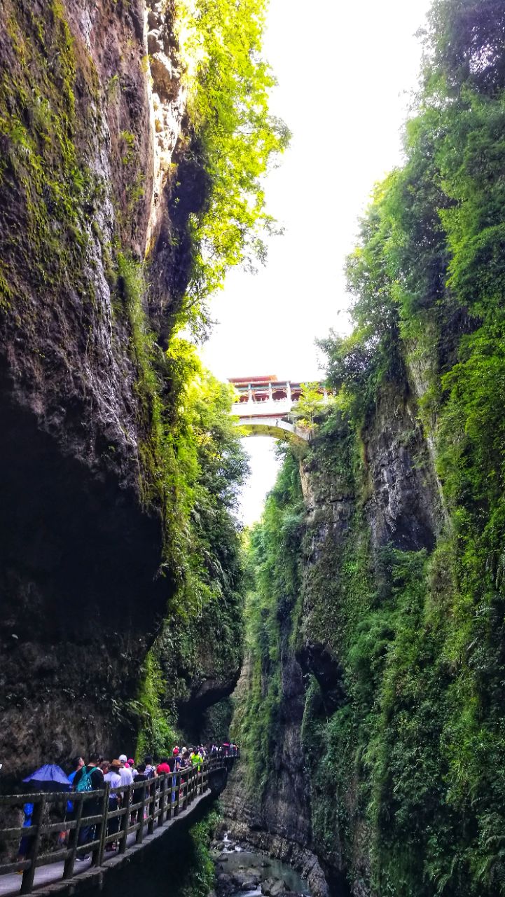 恩施大峡谷旅游景点攻略图