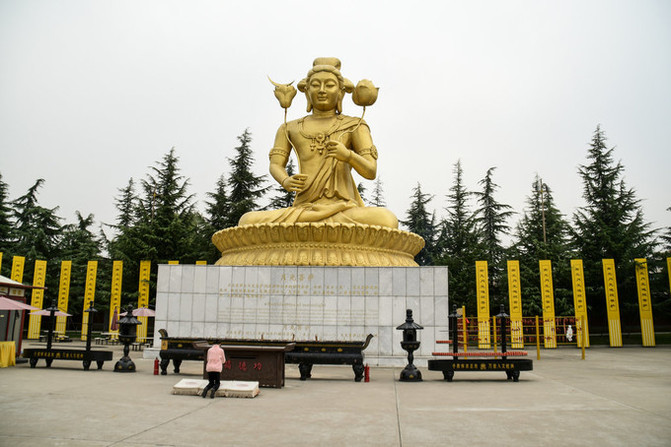 法门寺文化景区1——佛光大道