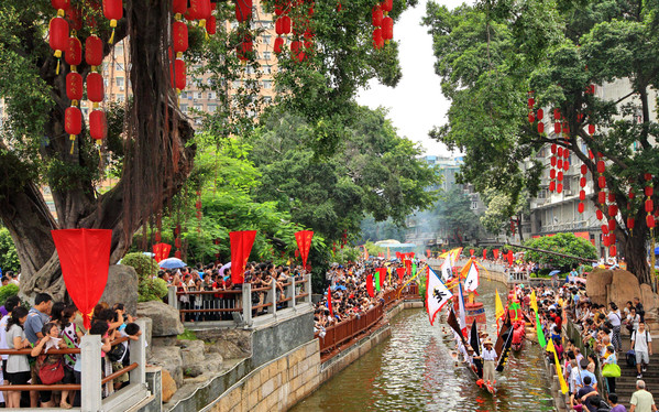 广州荔枝湾游船