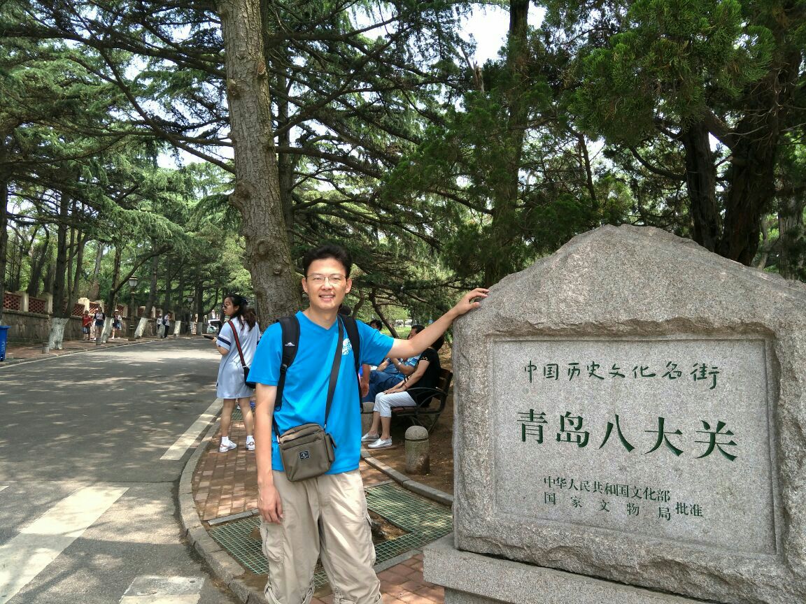 八大关最能体现靑岛"红瓦绿树 碧海蓝天"的景致 以长城