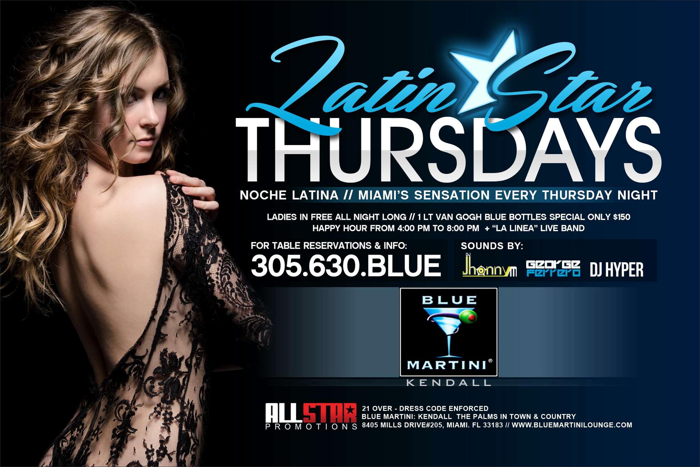 blue martini kendall