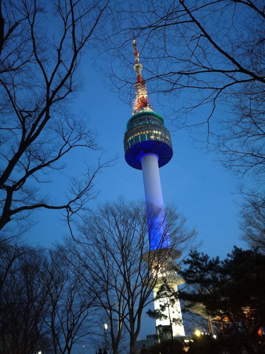 n首尔塔旅游景点攻略图