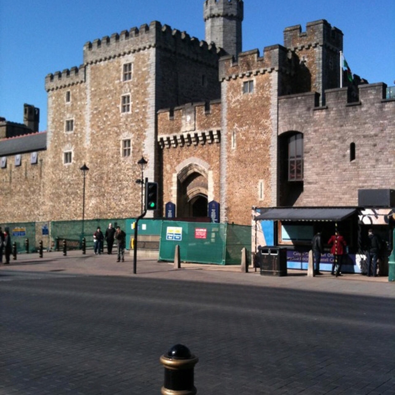 加的夫城堡cardiff castle