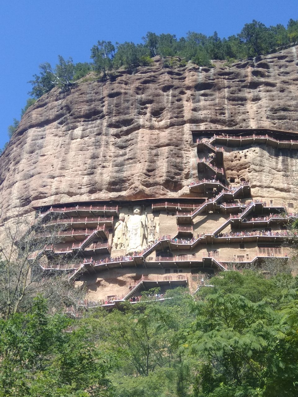 麦积山石窟旅游景点攻略图