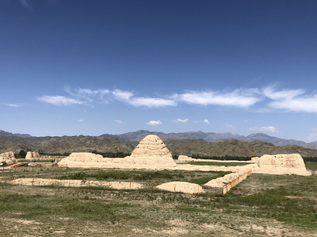 一个民族的辉煌,西夏陵园建筑特色1