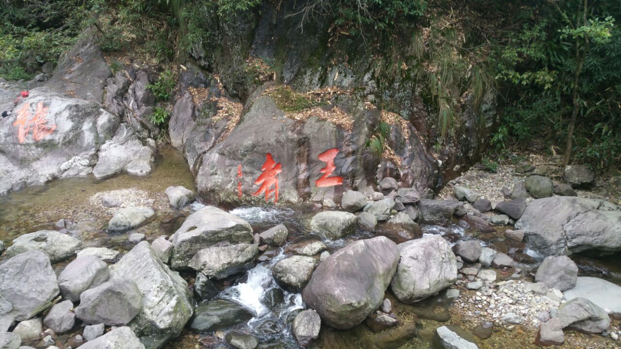 黄浦江源龙王山(长潭村)