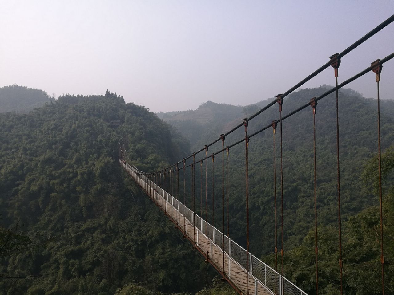 川西竹海景区旅游景点攻略图