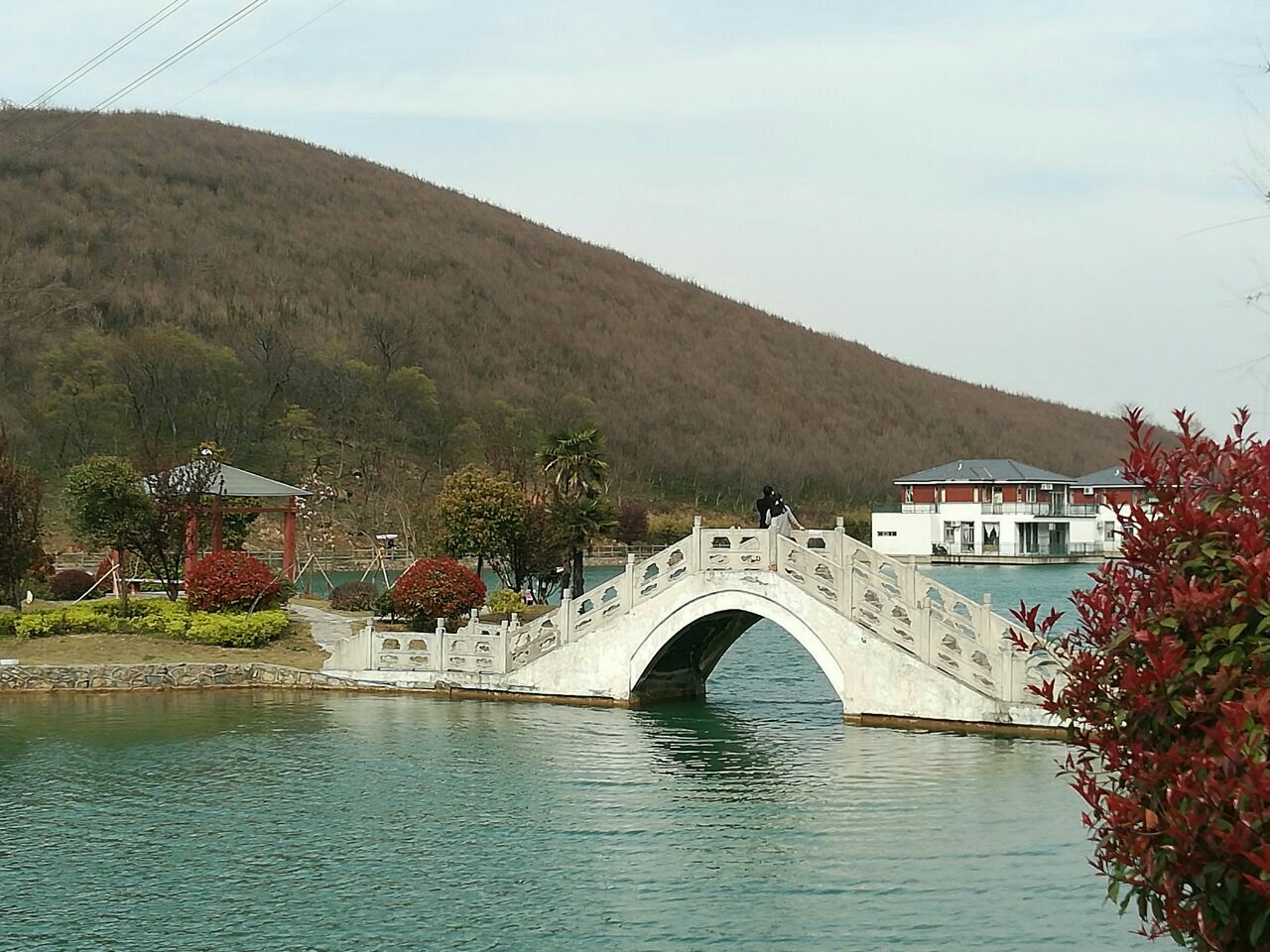 【携程攻略】滁州九天峰生态旅游度假区景点,人造景点,风景可以,水很