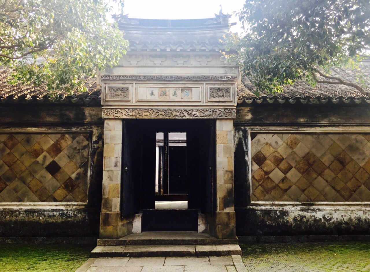 现辟为翁同龢纪念馆这里是一座具有典型江南建筑风格的官绅宅第主厅有
