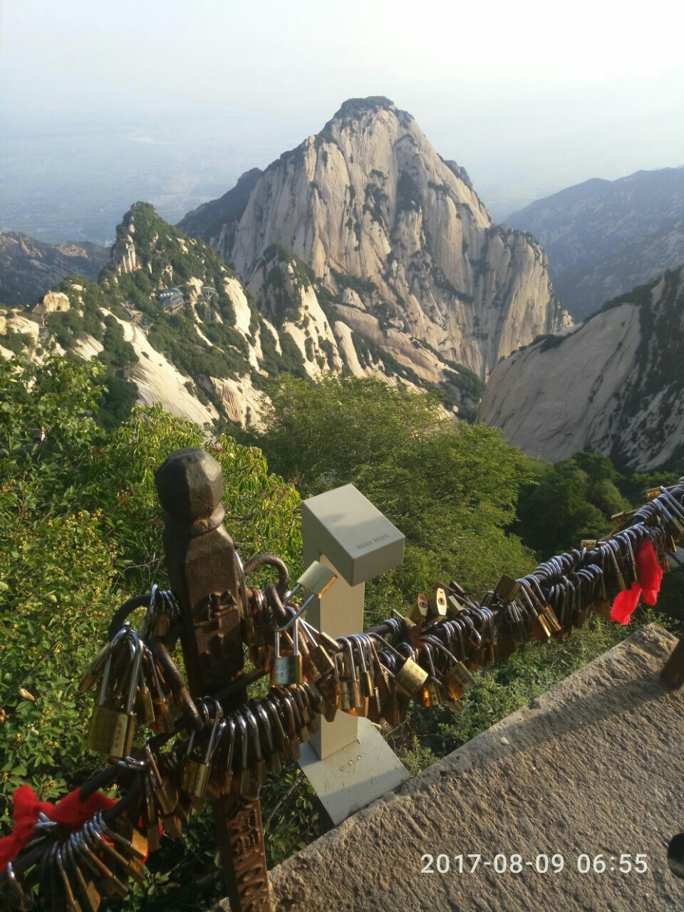 华山旅游景点攻略图