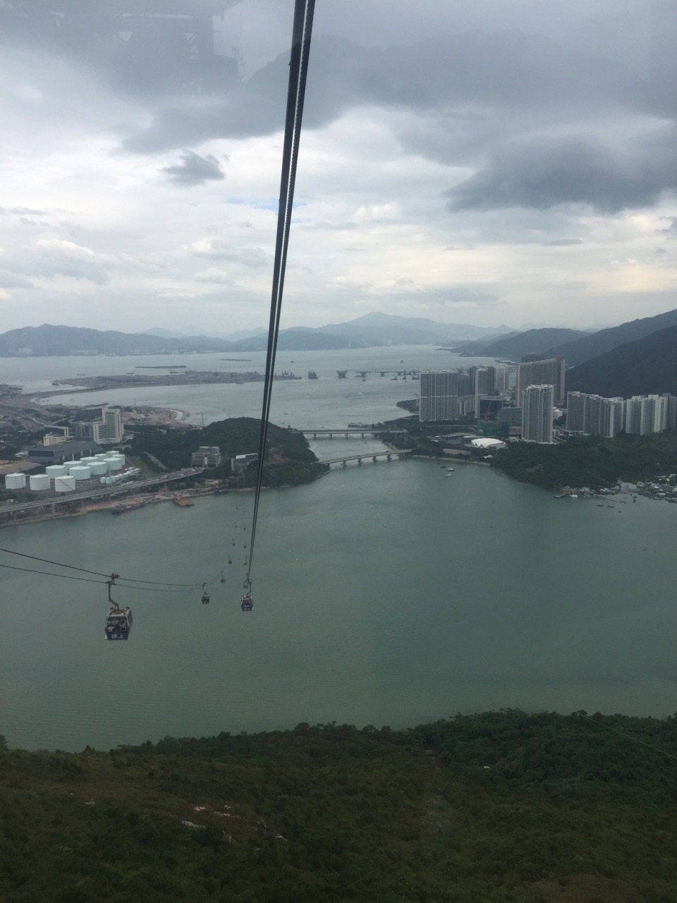 2021昂坪360缆车游玩攻略,缆车看风景绝对漂亮,小艇出