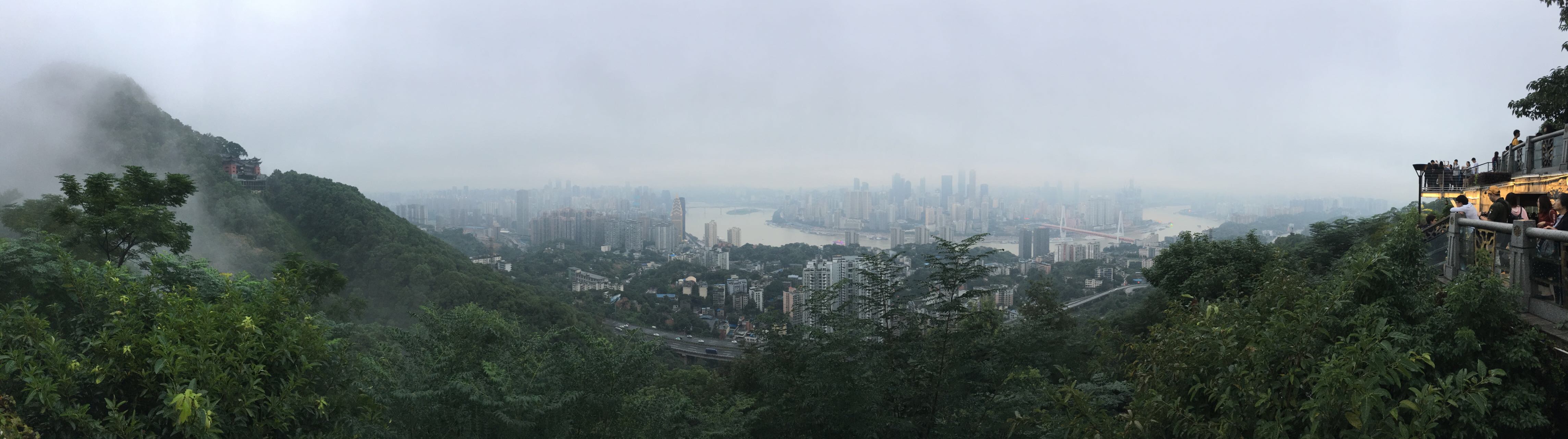 南山一棵树观景台旅游景点攻略图