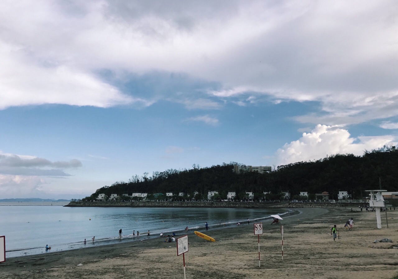 黑沙海滩旅游景点攻略图