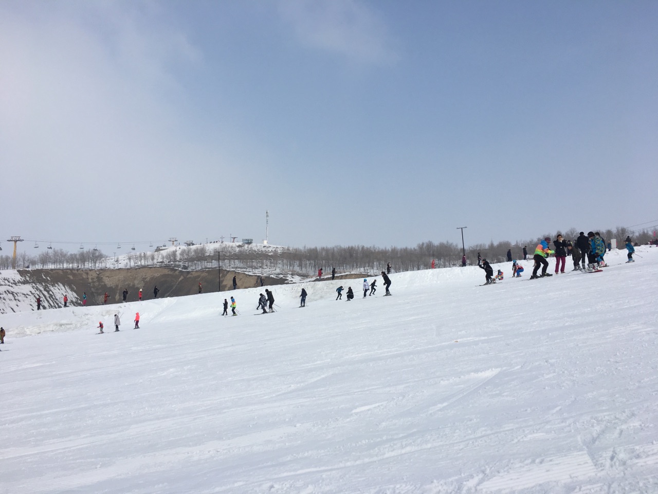 雪莲山滑雪场旅游景点攻略图