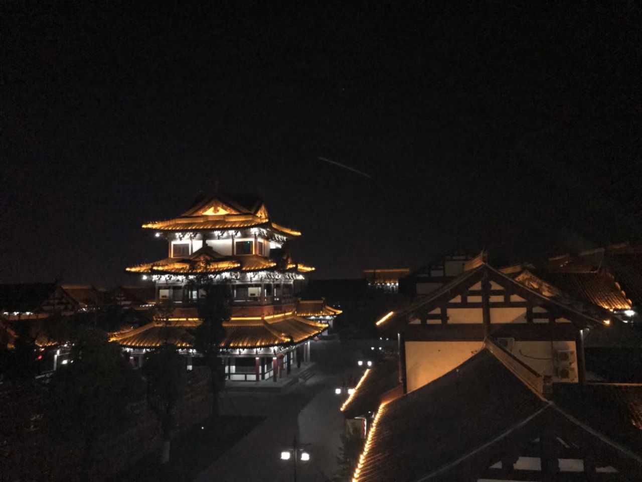 【携程攻略】东台西溪旅游文化景区景点,大白天的太阳
