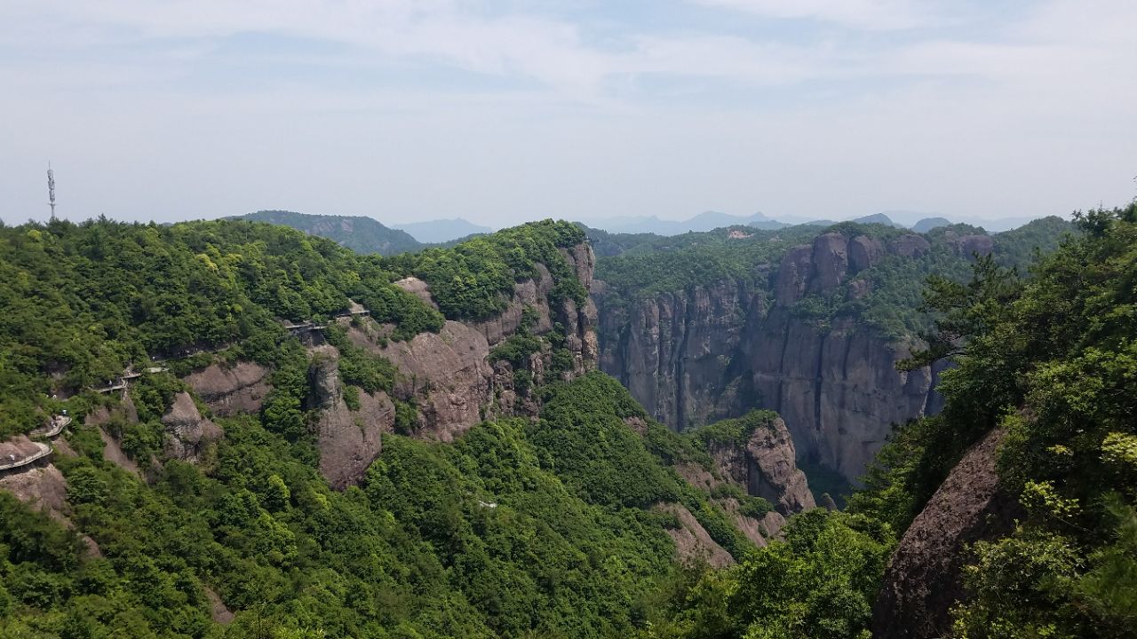 神仙居旅游景点攻略图