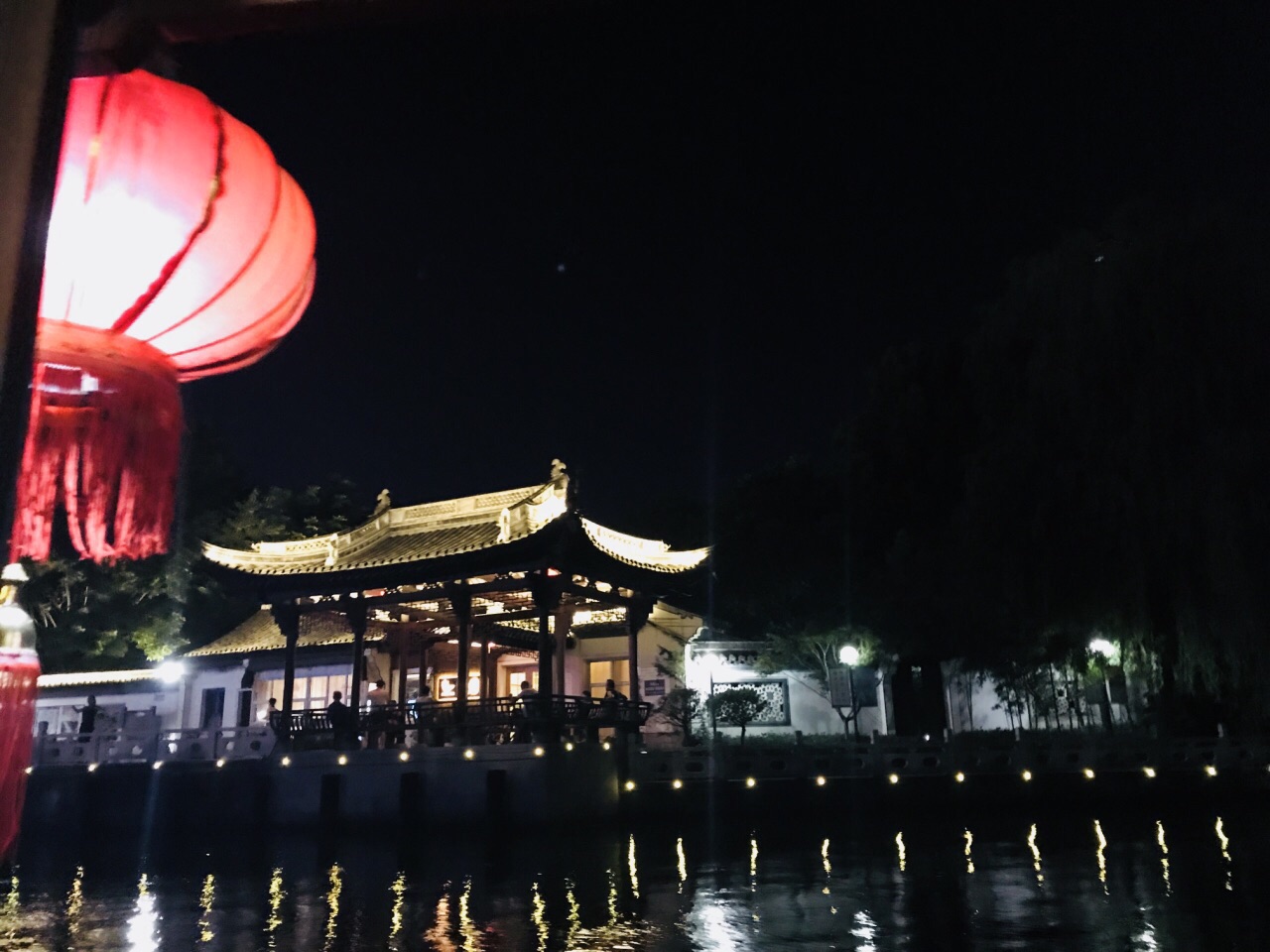 绍兴护城河夜游旅游景点攻略图