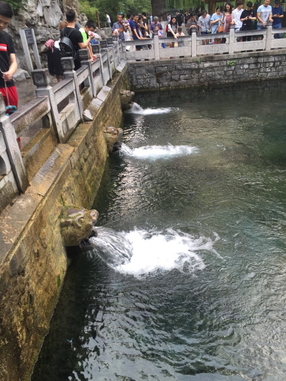 黑虎泉旅游景点攻略图