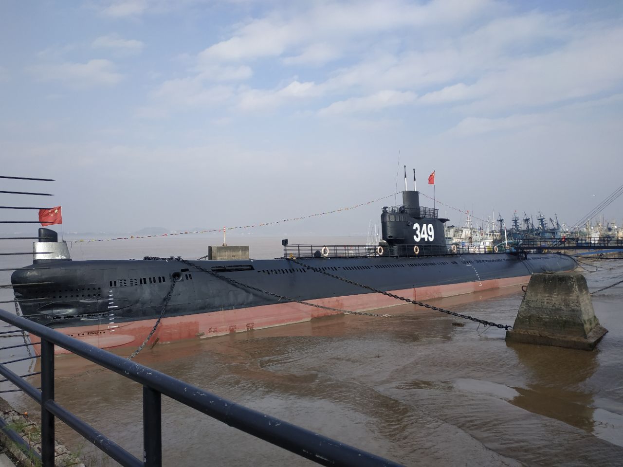 椒江潜艇观光基地旅游景点攻略图