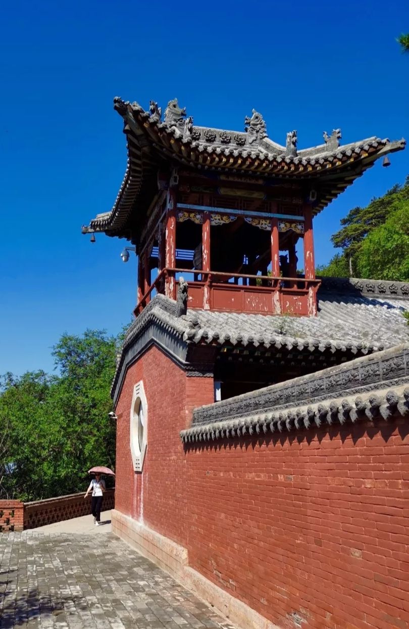 【携程攻略】浑源恒山九天宫景点,北岳恒山是一个道教佛教合一的场所.