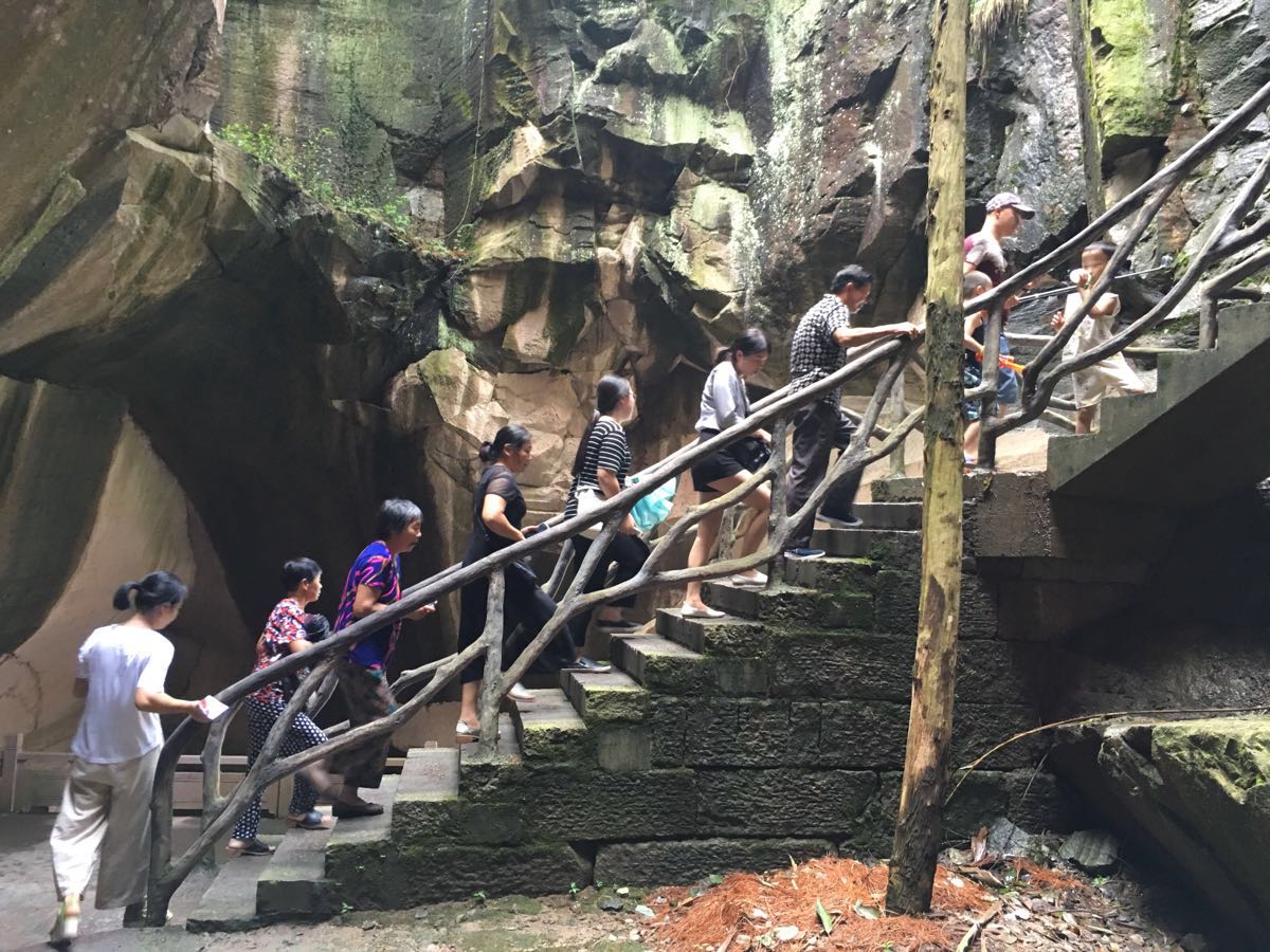 蛇蟠岛野人洞旅游景点攻略图