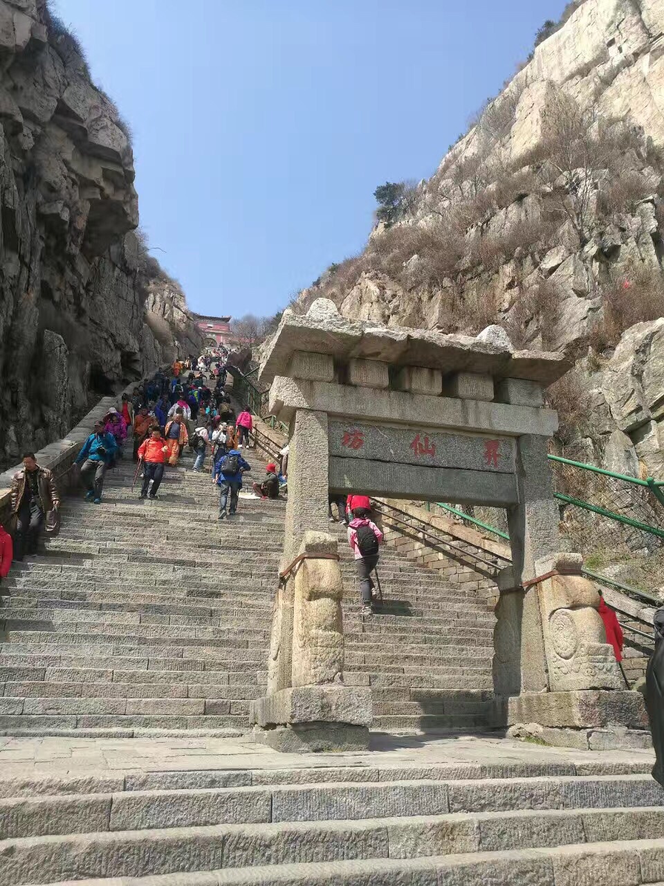 南天门旅游景点攻略图