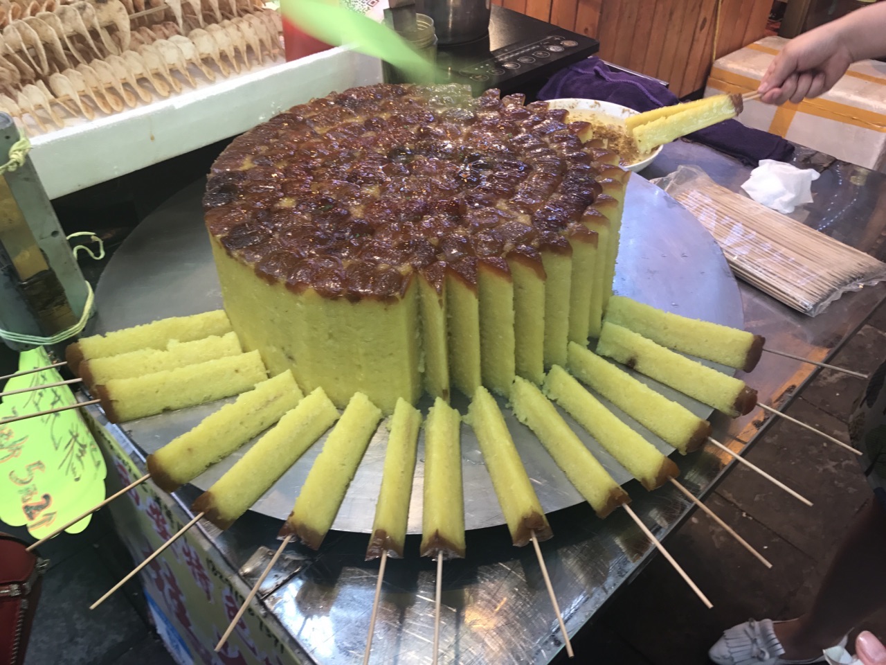 【携程美食林】西安李大叔桂花糕餐馆,回民街的招牌小吃美食,以前只有
