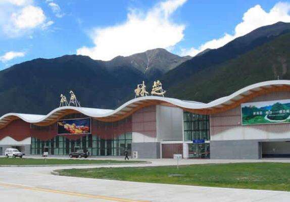 林芝米林机场海拔是西藏最低飞行难度却是中国国内第一是西藏第三个