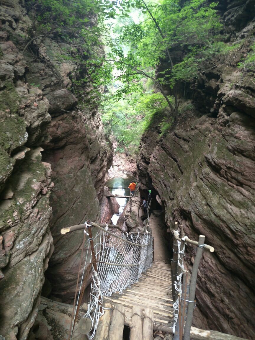 邢台峡谷群旅游景点攻略图