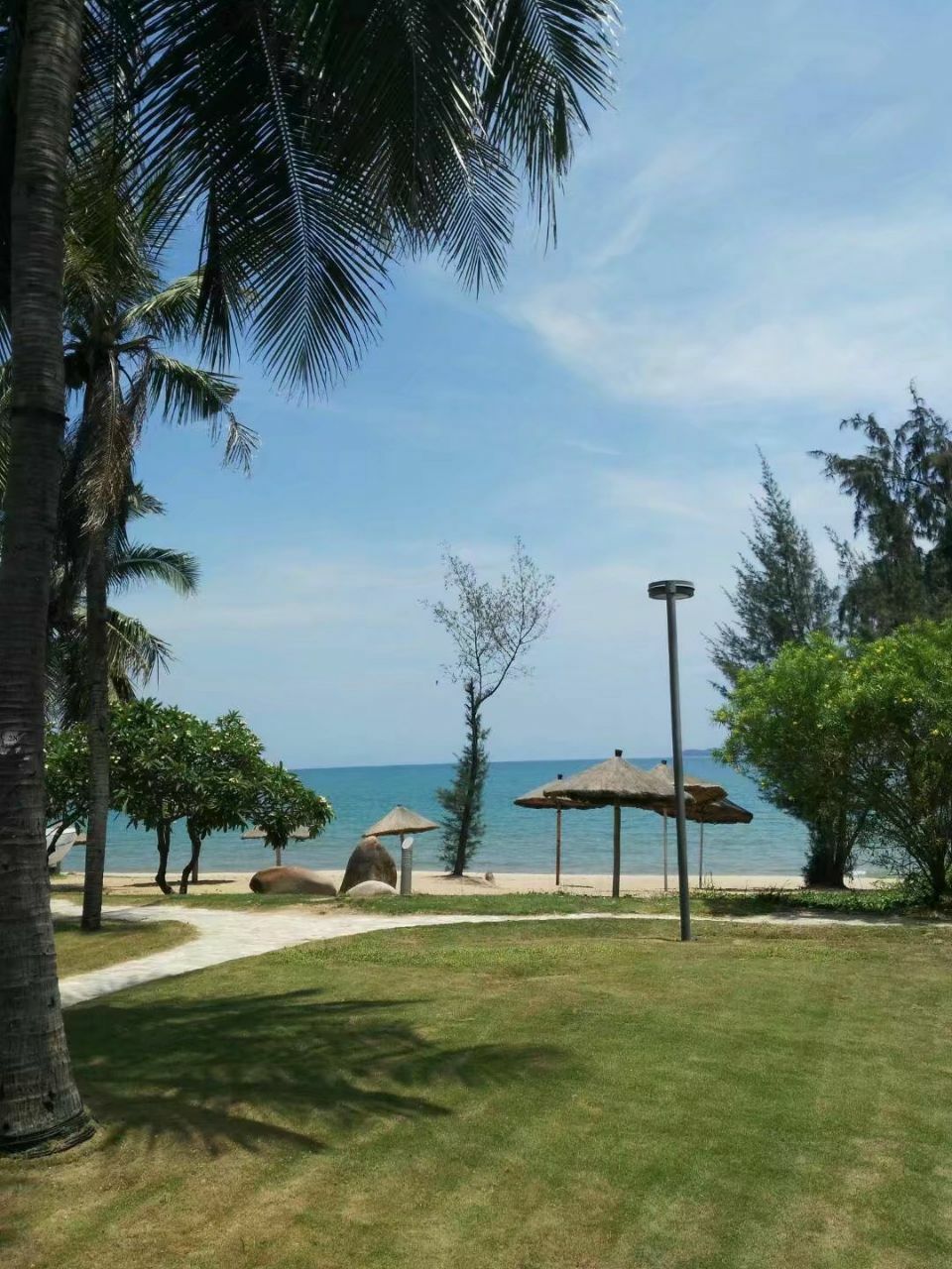 三亚湾旅游景点攻略图