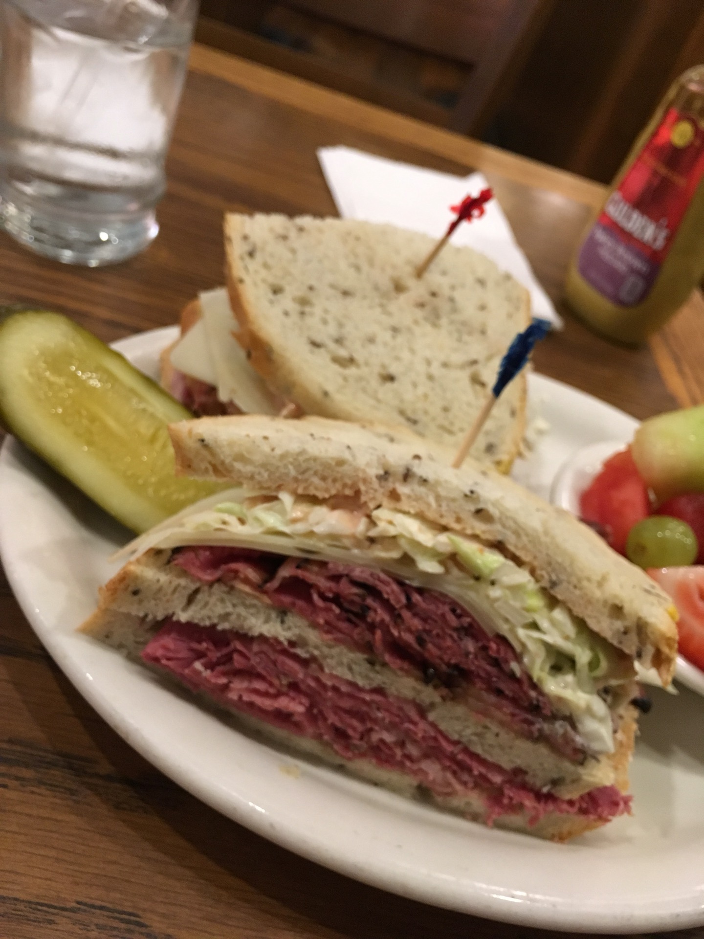 loved the corn beef/pastrami sandwich