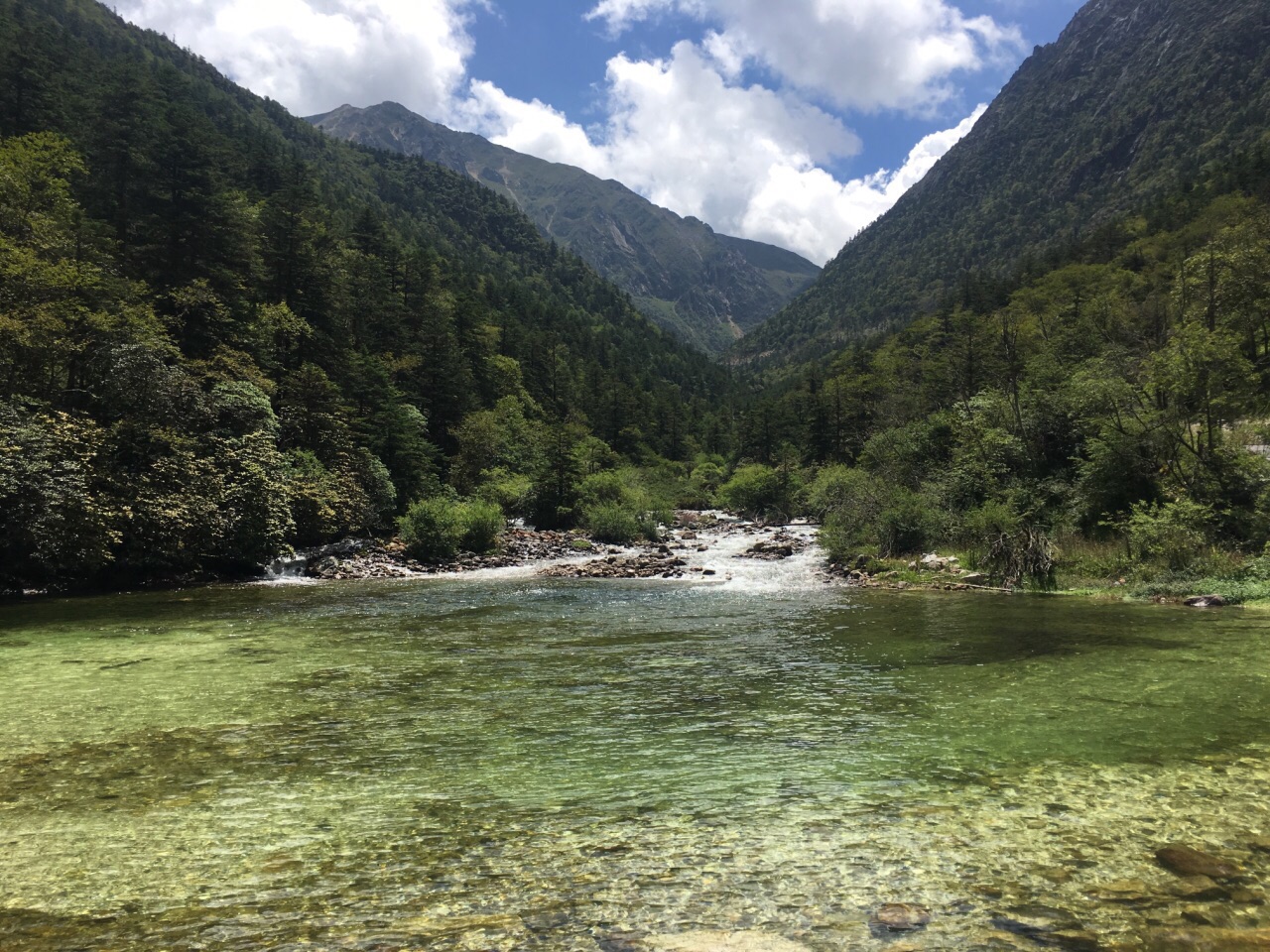 木格措旅游景点攻略图