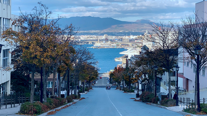 北海道特色旅游景点北海道函馆元町【樽山雪兽】